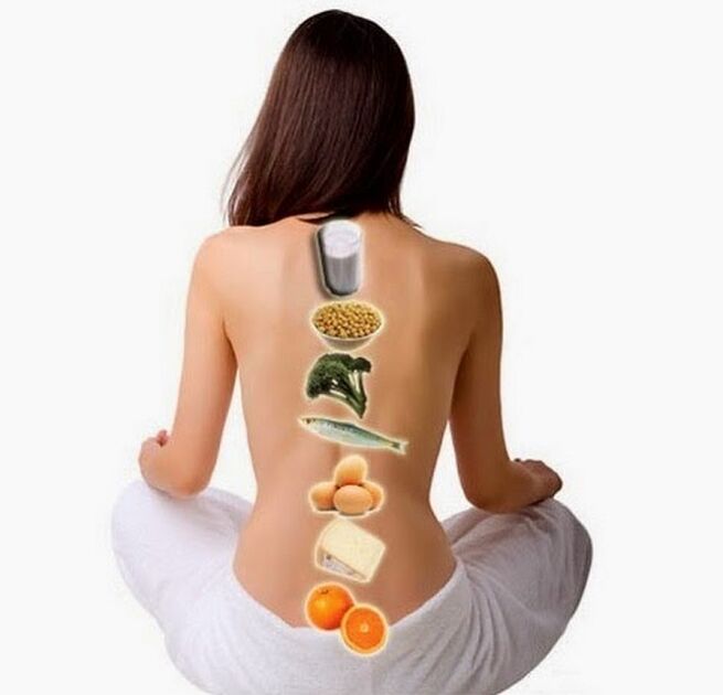 produse utile pentru coloana vertebrală cu osteocondroză toracică